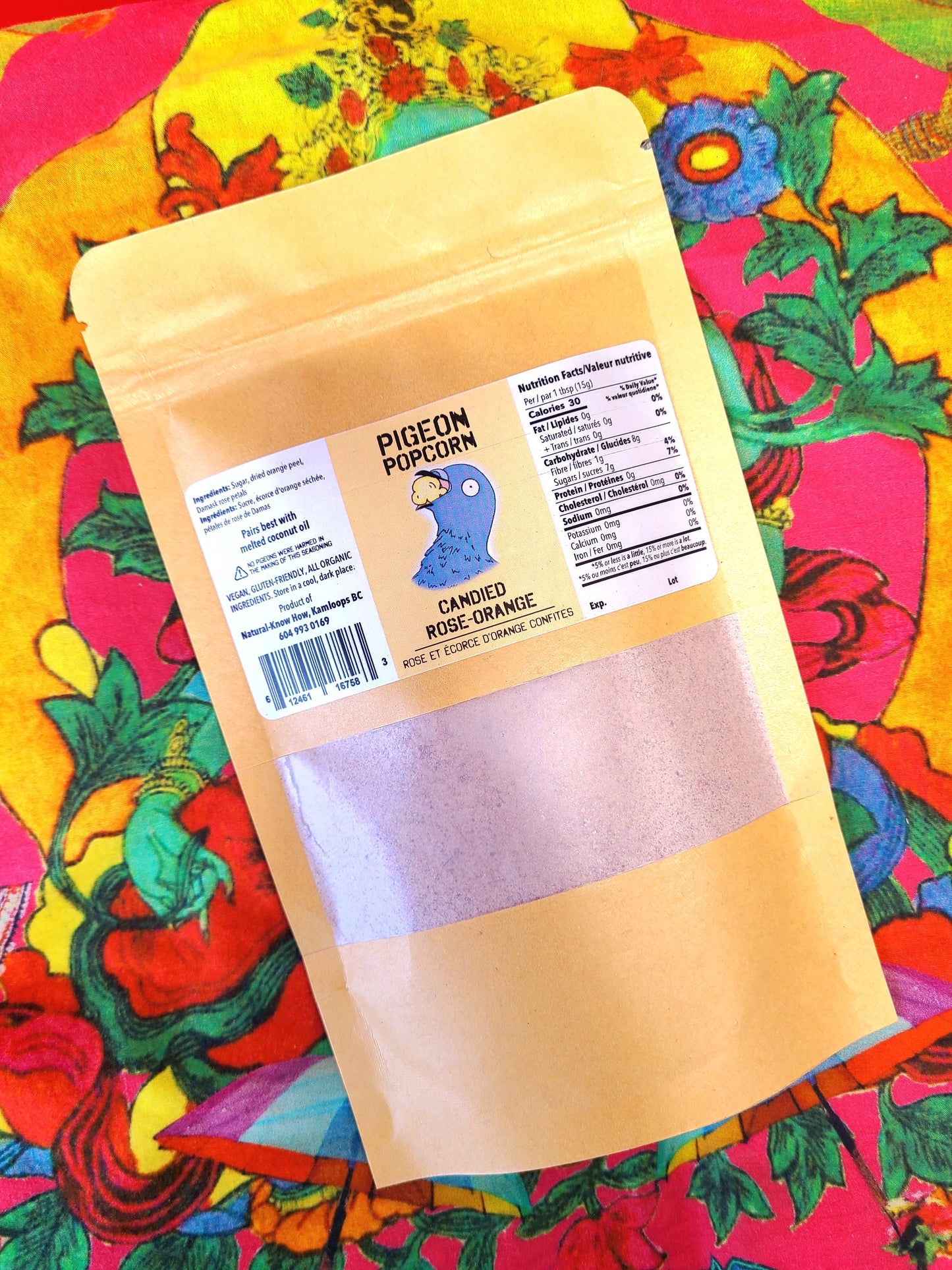 Candied Rose & Orange Peel POUCH 100g